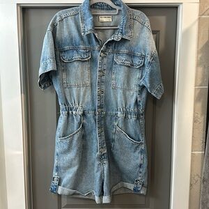 We The Free Marci Cuffed Shortalls